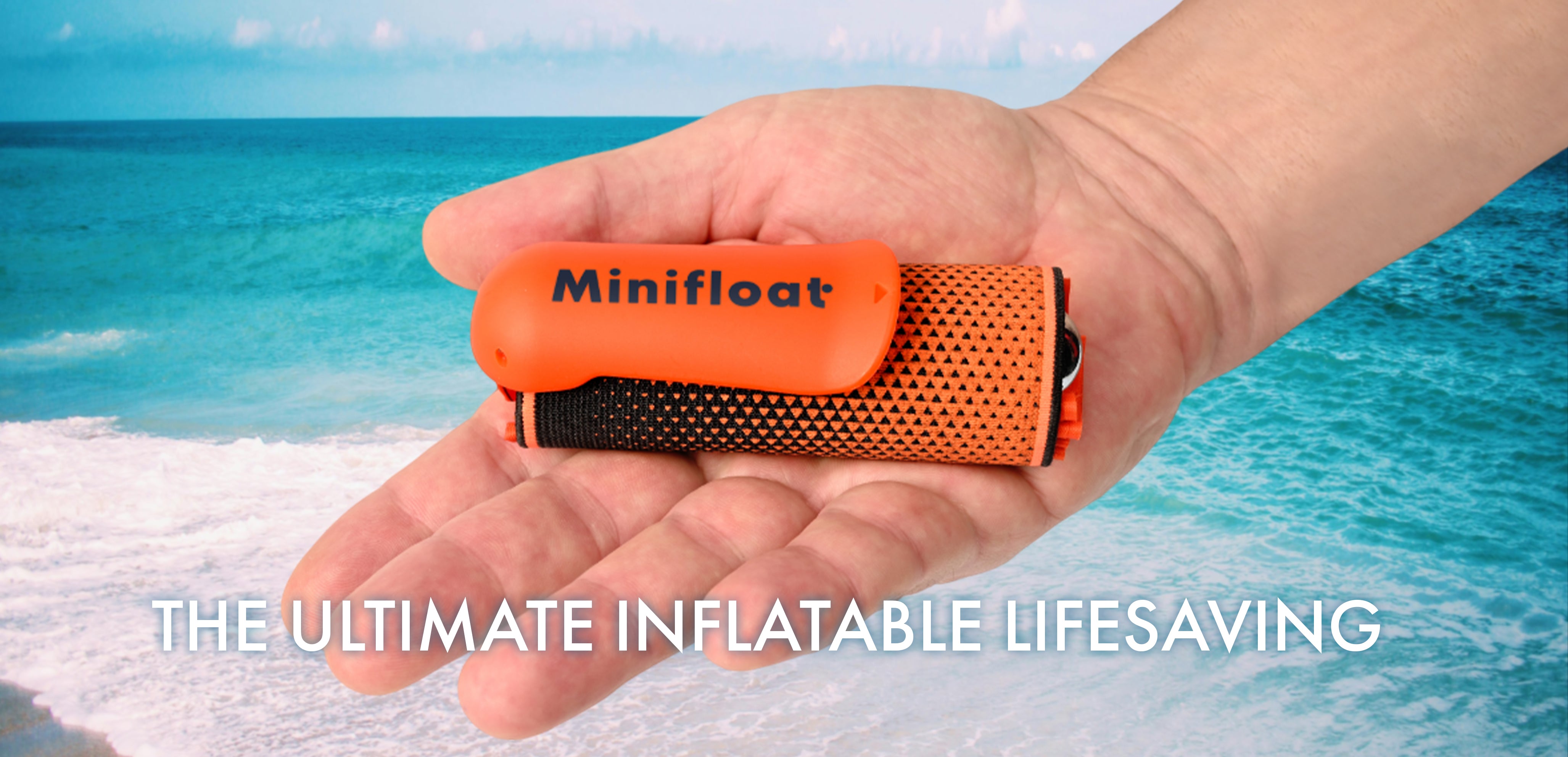 Instant Inflatable Flotation Device MiniFloat - The world's smallest inflatable flotation device
